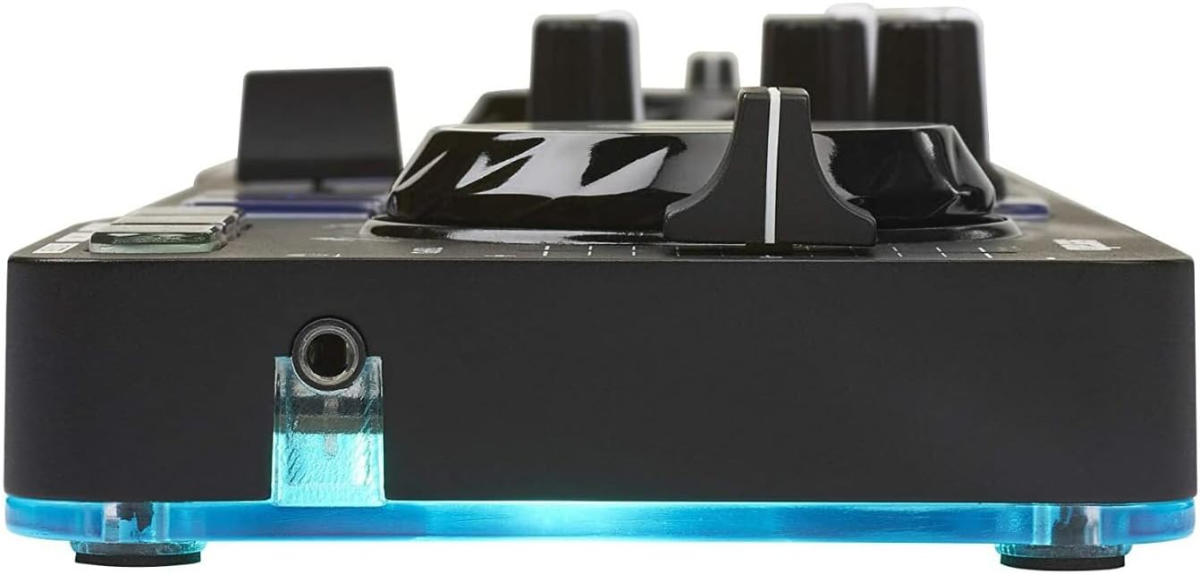 Hercules DJ Starter Kit | Starlight USB DJ Controller with Serato DJ Lite Software, 15-Watt Monitor Speakers, and Sound-Isolating Headphones