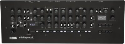 51TLTdiEzbL. AC SL1200 Korg Minilogue XD Module Polyphonic Analog Synthesizer Bundle with MIDI Cable, Headphones and Austin Bazaar Polishing Cloth