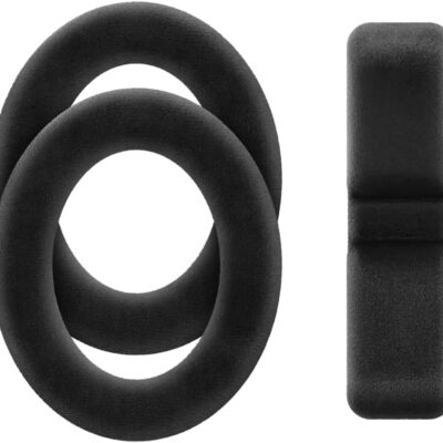 Sennheiser HD 490 PRO Open-Back Professional Headphones Bundle with 25ft Pig Hog Headphone Extension Cable & Polishing Cloth – Studio Monitoring, Mixing, and Critical Listening