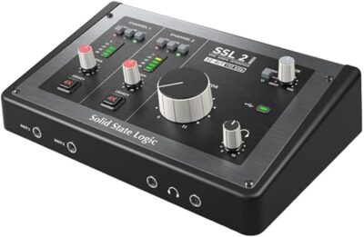 51cKX2uqp4L. AC SL1080 1781097448 1390 Solid State Logic SSL 2 MKII – 2×2 USB Audio Interface