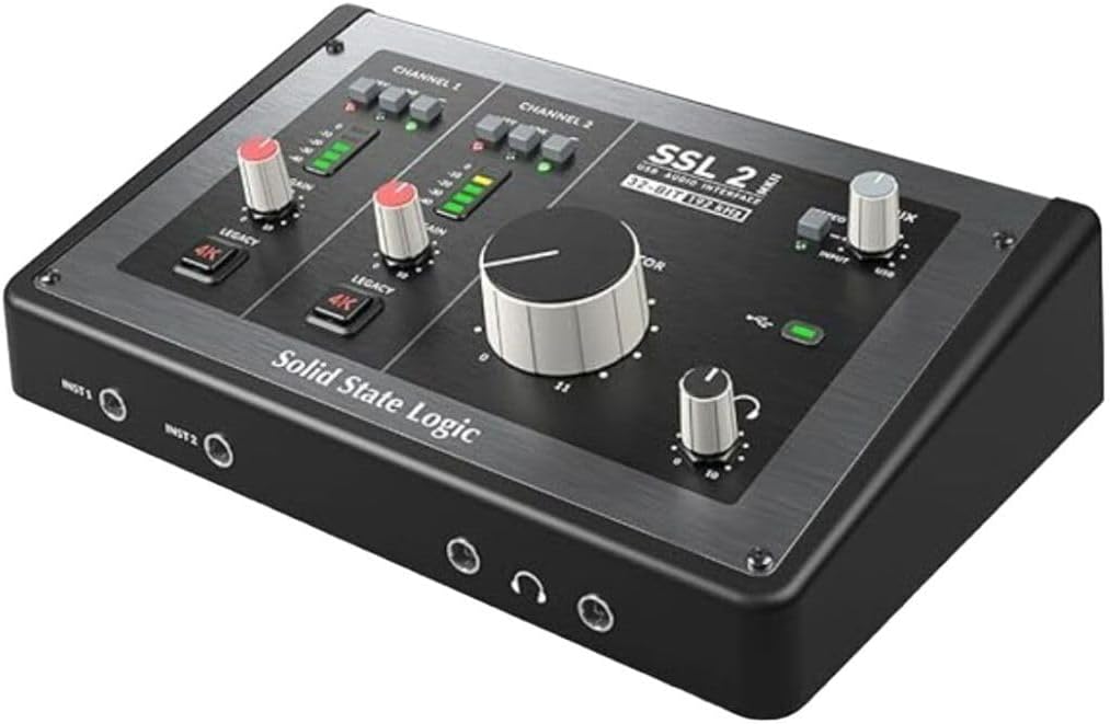 Solid State Logic SSL 2 MKII – 2×2 USB Audio Interface