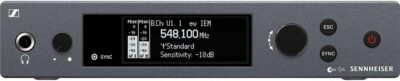 Sennheiser Pro Audio Sennheiser ew IEM G4-Twin-A1 in Ear Monitor System w/ 2 Belt Packs Range (470-516Mhz), Dual Beltpack