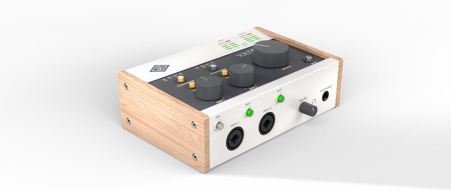 Universal Audio Volt 276 USB Audio Interface – Bundle with 2 XLR Cables