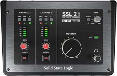 51fDbZh2EVL. AC SL1080 1781097447 9793 Solid State Logic SSL 2 MKII – 2×2 USB Audio Interface