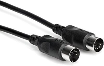 51iWCb8SfgL. AC SL1497 Focusrite Scarlett 18i16 USB-C Audio/MIDI Interface (4th Generation) Bundle with XLR- XLR Cable (2 Pack), Hosa Mid-310 Black 10 ft. Midi cable (2 Pack)