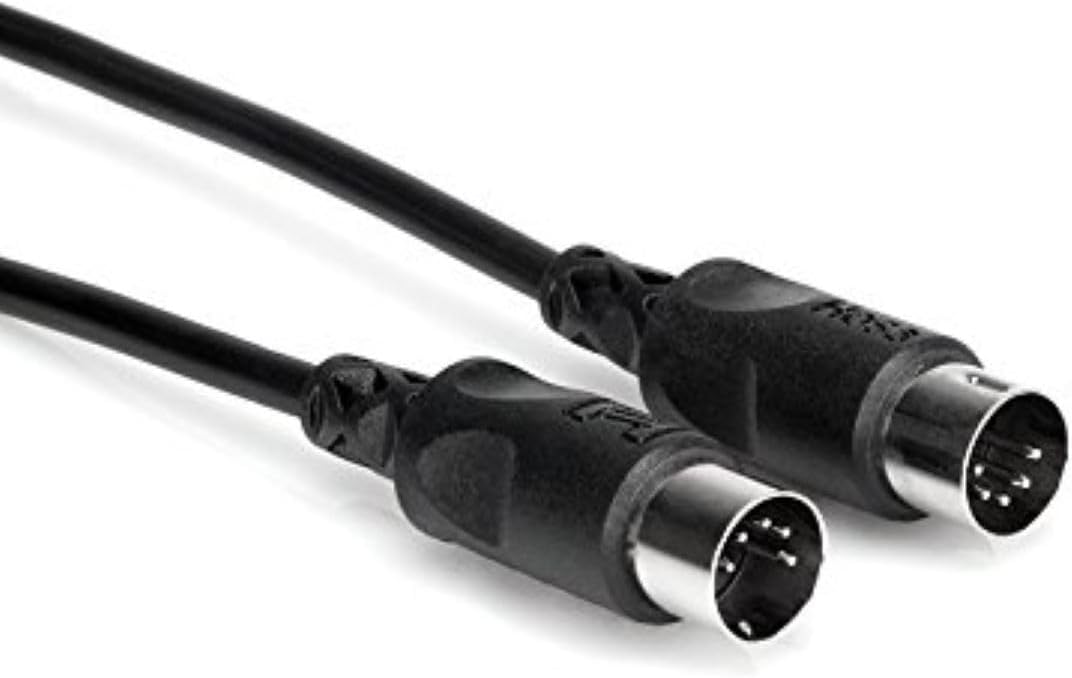 Focusrite Scarlett 18i16 USB-C Audio/MIDI Interface (4th Generation) Bundle with XLR- XLR Cable (2 Pack), Hosa Mid-310 Black 10 ft. Midi cable (2 Pack)