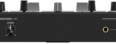 Pioneer DDJ-REV5 4-Deck DJ Controller – Black Bundle with Laptop Stand, Headphones, and Austin Bazaar Polishing Cloth