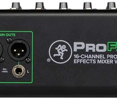51mRw57CflL. AC SL1500 Audiosavings Bundle: Mackie ProFX16v3 16-Channel 4-Bus Professional Effects Mixer w/USB ProFX16v3 Bundle with Rockville MBP2220 22×20 Pro Mixer Bag & Thick Foam+Semi-Hard+6 Padded Dividers (2 Items)