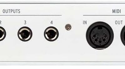 51oMHHN0rZL. AC SL1500 Arturia MiniFuse 4 White Bundle: 4×4 USB-C MIDI Audio Recording Interface with 110dB Dynamic Range, PRO-M50 Closed-Back Studio Headphones with 40mm Drivers, 2-Items