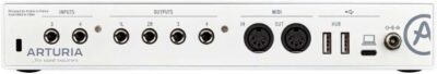 51oMHHN0rZL. AC SL1500 Arturia MiniFuse 4 White Bundle: 4×4 USB-C MIDI Audio Recording Interface with 110dB Dynamic Range, PRO-M50 Closed-Back Studio Headphones with 40mm Drivers, 2-Items