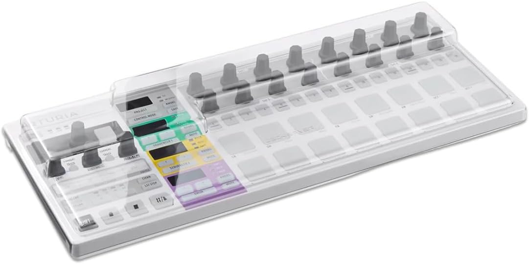 Arturia BeatStep Pro Sequencer Controller – Music Production Tool with Drum Machine Integration, Precise Beat Creation and MIDI Control for Musicians and DJs Bundle with Protective Cover (2 Items)