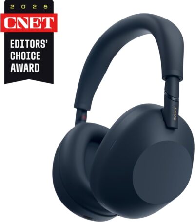 51pNjHllIfL. AC SL1200 Sony WH-1000XM6 The Best Noise Canceling Wireless Headphones, HD NC Processor QN3, 12 Microphones, Adaptive NC Optimizer, Mastered by Engineers, Studio-Quality, 30-Hour Battery, Midnight Blue