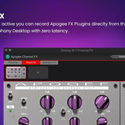 51r3C8nFIsL. AC Apogee Symphony Desktop – Pro Audio Interface with Touch-Screen Display, Headphone Amp with Phantom Power for Recording, Live-Stream & Podcast, works with Mac, PC, iPhone, and iPad