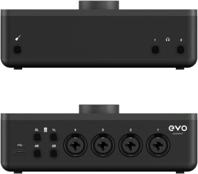 51whPzlUNnL. AC SL1500 1781097835 9890 Audient EVO 8 USB Audio Interface