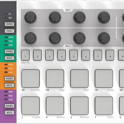 61 8MFKp85S. AC SL1500 Arturia BeatStep Pro Sequencer Controller – Music Production Tool with Drum Machine Integration, Precise Beat Creation and MIDI Control for Musicians and DJs Bundle with Protective Cover (2 Items)