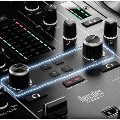 610T0pX0BnL. AC SL1000 Hercules DJControl Inpulse 500 DJ Software Controller Bundle with Hercules HDP DJ60 Closed-Back, Over-Ear DJ Headphones