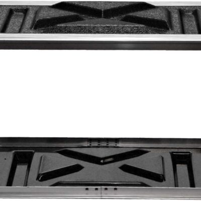 611WoPLlyCL. AC SL1000 Seismic Audio – SALWR6S – Lightweight 6 Space Compact ABS Rack Case – 6U PA DJ Amp Effects Shallow Rack Case
