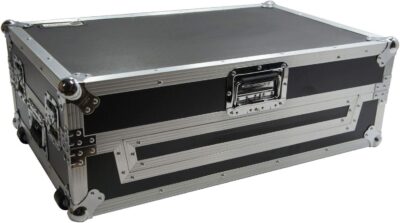611yGxFXIL. AC SL1500 Harmony Audio HCNS7IIWLTTR Flight Glide Laptop Stand Road DJ Custom Case Compatible with Numark NS7III