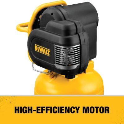 DEWALT Vertical Portable Compressor, 1.9 Hp 200 Psi Oil Free High Pressure Low Noise (D55168)