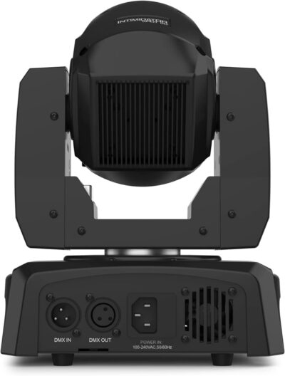CHAUVET DJ – Intimidator Spot 110 Compact Led Moving Head | Lightweight Design For Mobile Applications | Color & Gobo Wheels For Creative Programming | Sound Activated & Master Slave Shows