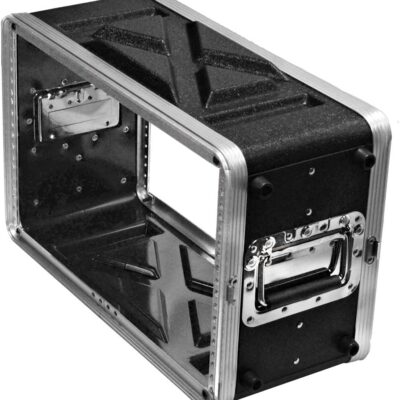 615pZhINtL. AC SL1000 Seismic Audio – SALWR6S – Lightweight 6 Space Compact ABS Rack Case – 6U PA DJ Amp Effects Shallow Rack Case