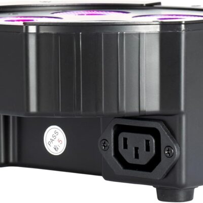 Audiosavings Bundle: (2) American DJ Eliminator Lighting Mega Hex L Par RGBLA+UV LED Wash Up-Light+Remote (2 Items)