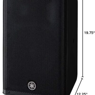 618q4gm9wkL. AC SL1041 Yamaha DXR10MKII, 10 1100W Powered Speaker Cabinet, Matte Black