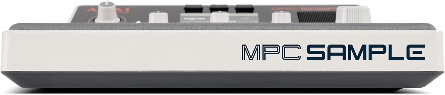 Akai Professional MPC Sample Standalone Portable Sampler, Sequencer and Effects Processor, with Rechargeable Battery, USB-C, Built-in Speaker and Microphone