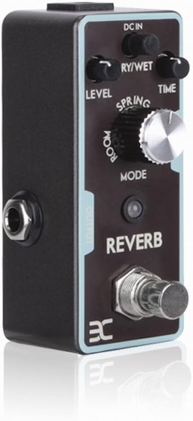 EX Mini Effects Processor Digital Spring Space Reverb Pedal For Bass Guitar