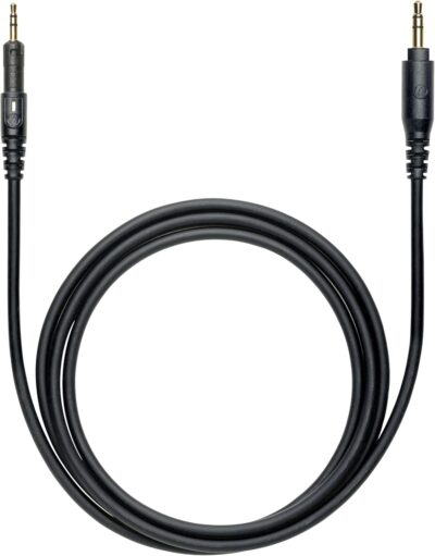 Audio-Technica ATH-M50X Professional Studio Monitor Headphones, Black, Professional Grade, Critically Acclaimed, with Detachable Cable