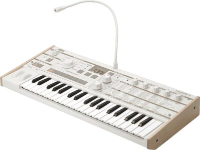 61GWMMBxDAL. AC SL1200 Korg microKORG S Compact Analog Modeling Synthesizer w/ Vocoder Mini Mic and built-in Stereo Speaker System