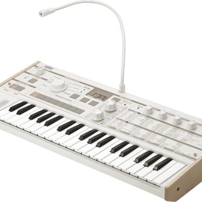 61GWMMBxDAL. AC SL1200 Korg microKORG S Compact Analog Modeling Synthesizer w/ Vocoder Mini Mic and built-in Stereo Speaker System