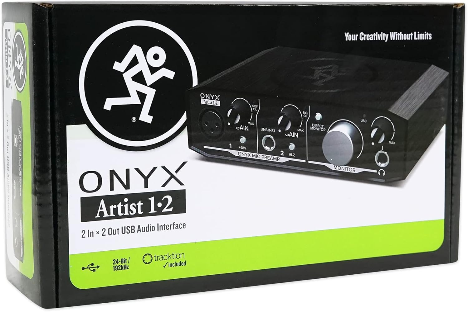 Mackie Audio Interface, Onyx Artist 1X2 USB Audio Interface (Onyx Artist 1-2)