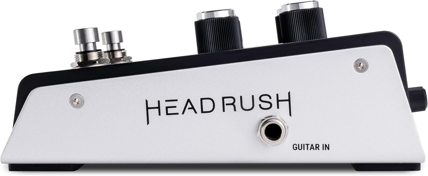HeadRush VX5 Vocal Effects Pedal with Antares AutoTune for Vocalists with Real Time Pitch Correction, Vocal Harmony, Guitar and Mic in and Audio Interface