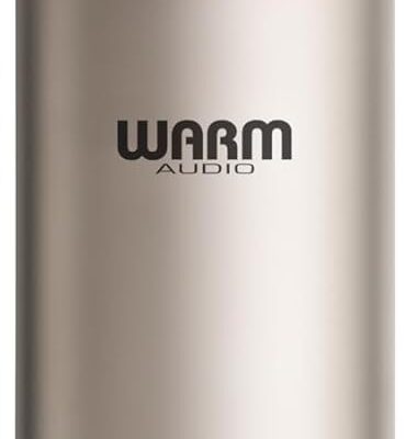 Warm Audio WA-47jr SE Large-Diaphragm Cardioid Condenser Microphone, Vintage-Inspired, Rich Analog Studio Sound for Vocals & Instruments, Nickel (XLR)