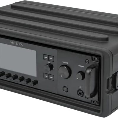 61JDMb7RJ9L. AC SL1500 SKB Shallow Rack 3U – Roto-Molded for Durability & Impact Resistance, Waterproof & Stackable Design, with Twist Latches & Rubber Feet – Ideal for Secure Equipment Storage & Transport, Black