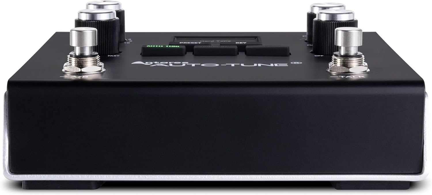 HeadRush VX5 Vocal Effects Pedal with Antares AutoTune for Vocalists with Real Time Pitch Correction, Vocal Harmony, Guitar and Mic in and Audio Interface