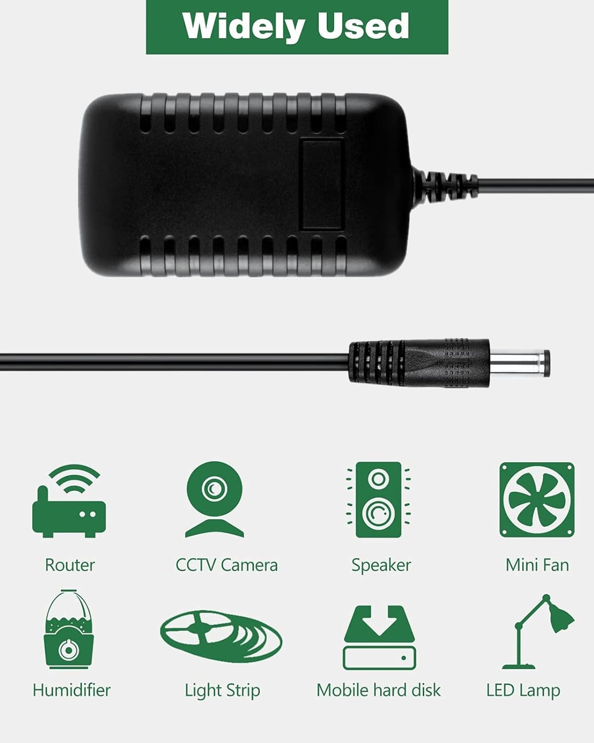 Digipartspower AC Adapter Charger Compatible with Line 6 XD-V75 Digital Wireless Receiver Power Supply Cord Mains PSU