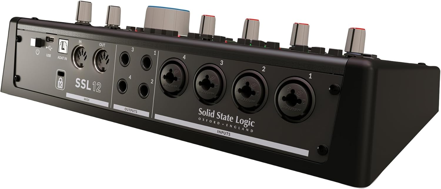 Solid State Logic USB-C Audio Interface 12 12×4
