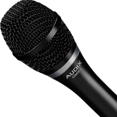 61MMWIkYYiL. AC SL1500 AUDIX OMX-T Dynamic Hypercardioid Vocal Microphone – Black – Wide Frequency Range, Perfect for Loud Stage Environments