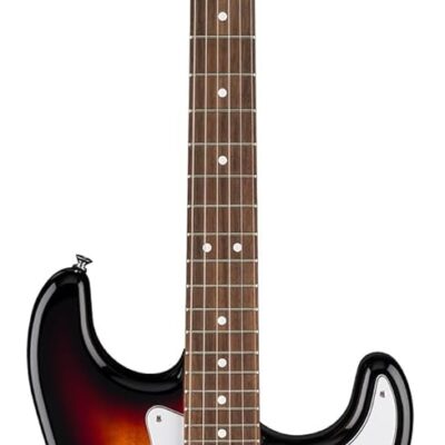 61OPiAZqaL. AC SL1500 Fender Standard Stratocaster – 3-Color Sunburst Bundle with Strap, Guitar Cleaning Kit and Austin Bazaar Instructional Video