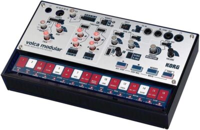 Korg Volca Modular Semi-Modular Analog Synthesizer and 16-Step Sequencer (Open Box)