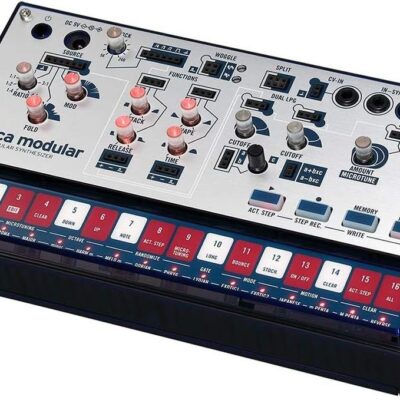 Korg Volca Modular Semi-Modular Analog Synthesizer and 16-Step Sequencer (Open Box)