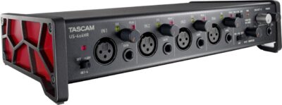 61P3B9un4vL. AC SL1280 1781100244 7007 Tascam US-4x4HR 4 Mic 4IN/4OUT High Resolution Versatile USB Audio Interface for Recording, Streaming, Podcasting, Songwriting