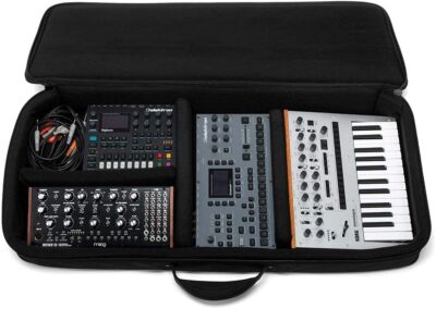ANALOG CASES Prophet Rev2 / Trigon-6 / Prophet 6 /OB6 Case – Custom-Fitted Padded SUSTAIN Travel Case with Backpack Straps