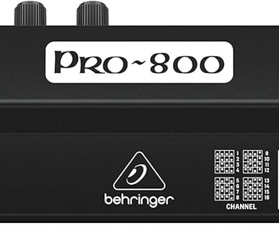 61URYgnxNJL. AC SL1500 Behringer PRO-800 Classic Analog 8-Voice Polyphonic Synthesizer with 2 VCOs, Classic VCF, Arpeggiator, Sequencer and 400 Program Memories in Eurorack Format