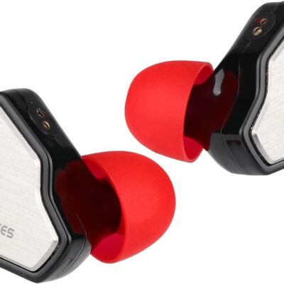 61UzHLRJGvL. AC SL1500 Linsoul 7Hz Salnotes Zero HiFi 10mm Dynamic Driver in-Ear Earphone IEM with Metal Composite Diaphragm Stainless Steel Faceplate Detachable 2Pin OFC Cable (Black, Without Mic)