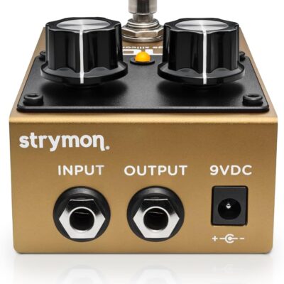 61WBmQlfMHL. AC SL1500 Strymon Canoga Series A Analog Fuzz Guitar Pedal, Vintage Style Silicon, Simple Drive and Level Controls for Pedalboard, Keyboard, and Synth