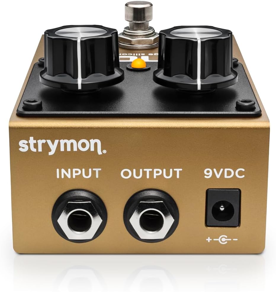 Strymon Canoga Series A Analog Fuzz Guitar Pedal, Vintage Style Silicon, Simple Drive and Level Controls for Pedalboard, Keyboard, and Synth