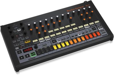 Behringer RHYTHM DESIGNER RD-8 Classic Analog Drum Machine with 16 Drum Sounds, 64 Step Sequencer, Wave Designer and Dual-Mode Filter